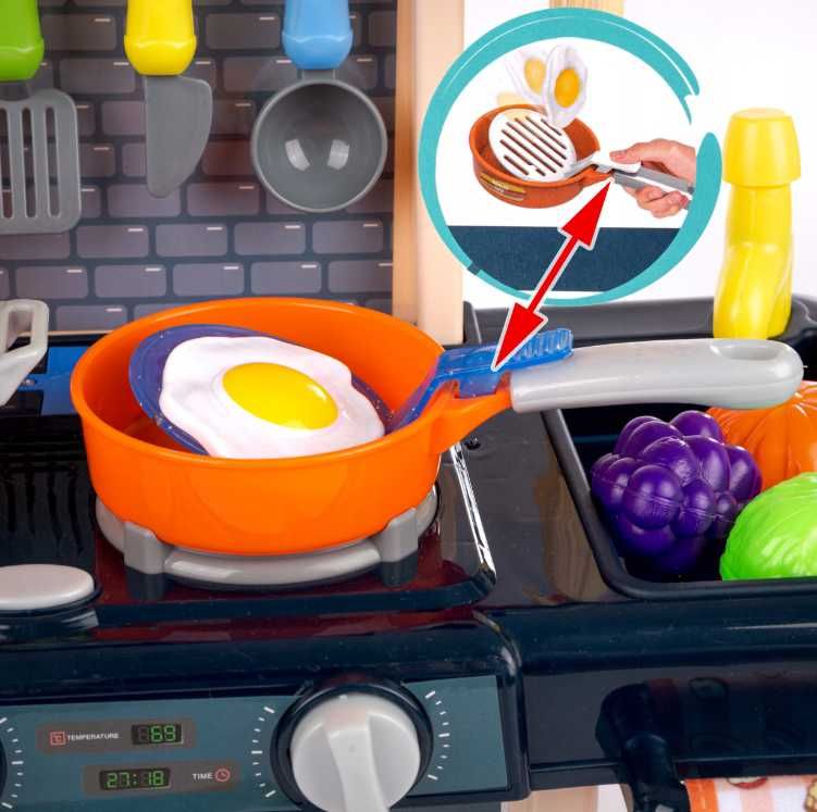Interaktywna kuchnia dla dzieci edukacyjna zabawka