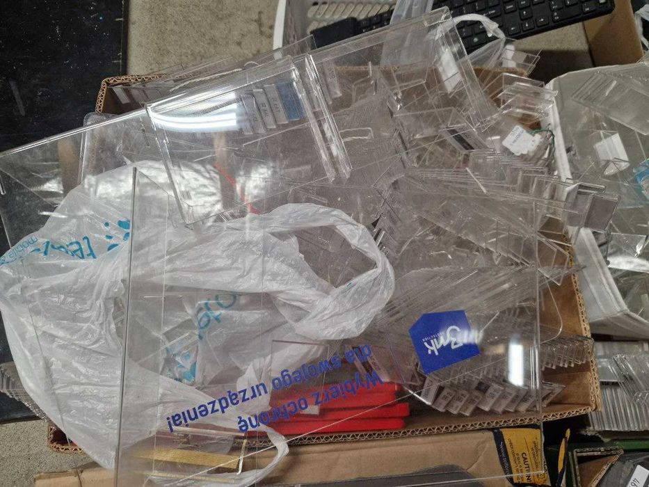 ZESTAW Podstawka pod TELEFON, stojak z Plexi ekspozytor