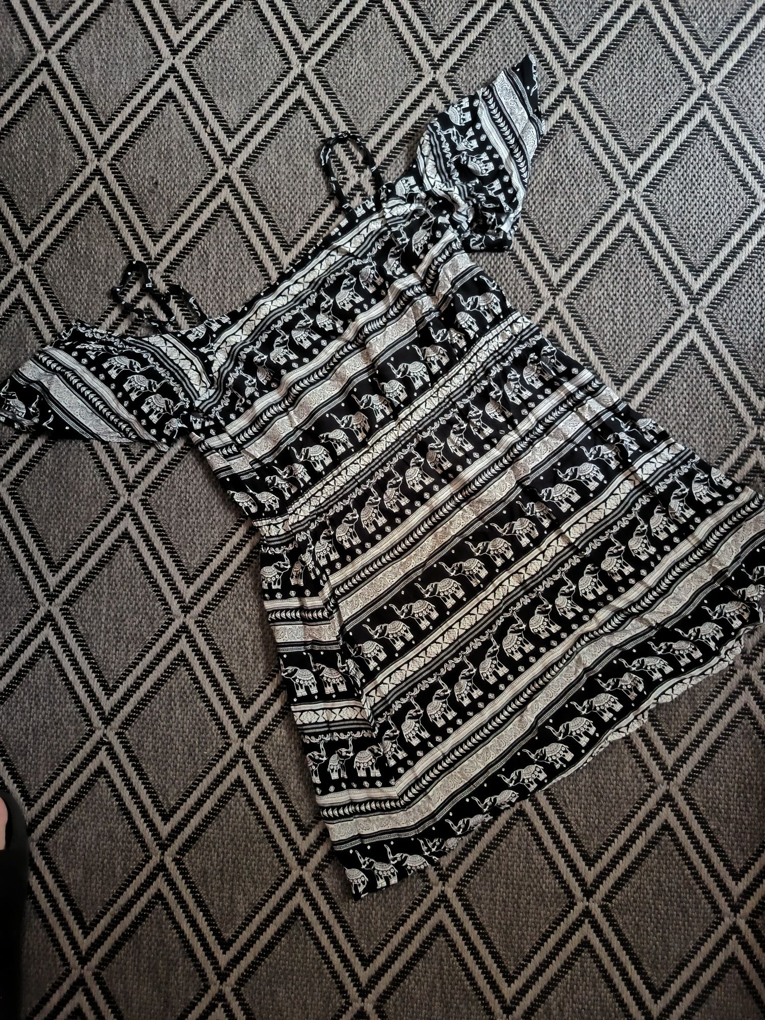 Bluzka odkryte ramiona H&M r. XL