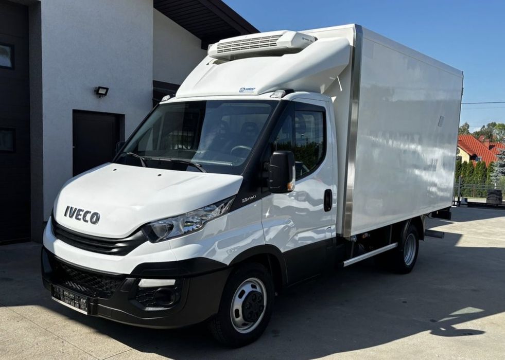 Chłodnia mroźnia wynajem Iveco daily bliźniak winda 3.0 hi-matic