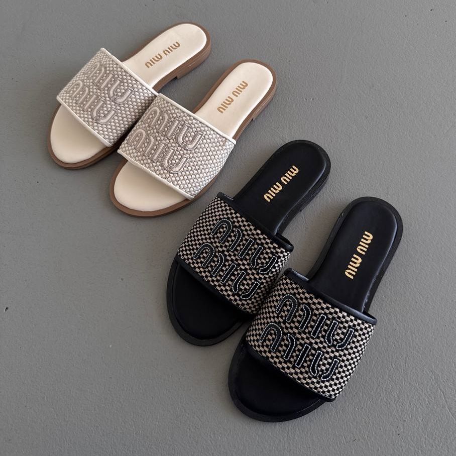 Шльопінці Slides Miu Miu (3 кольори)