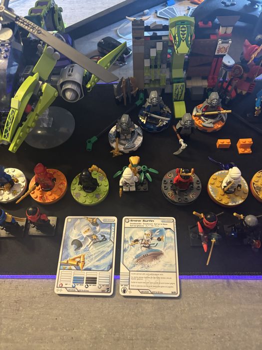 Lego ninjago spinnery, mechy pojazdy