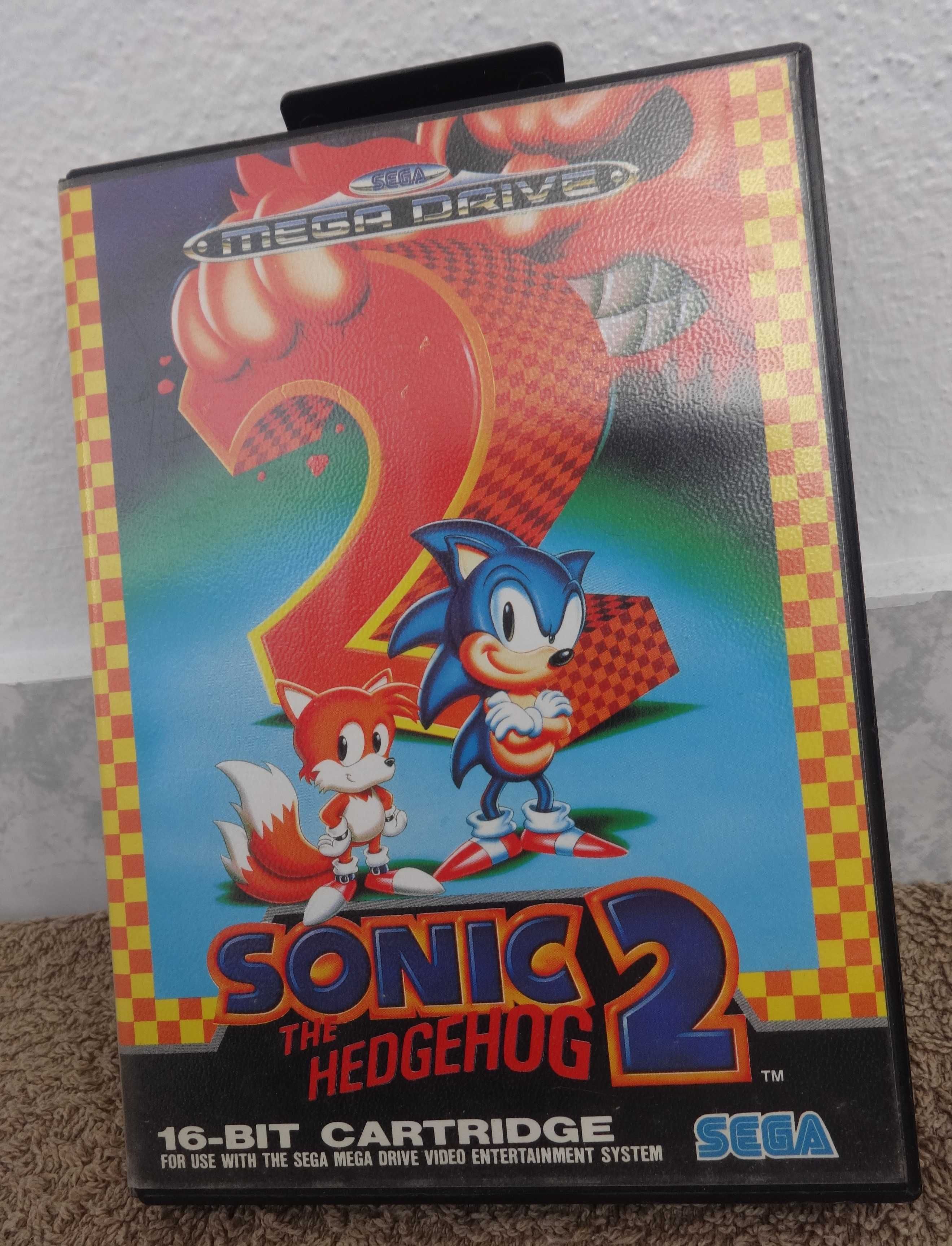 Jogo Sega Mega Drive “Sonic 2 The Hedgehog”