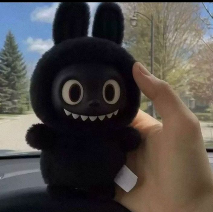 Labubu Black brelok 18cm