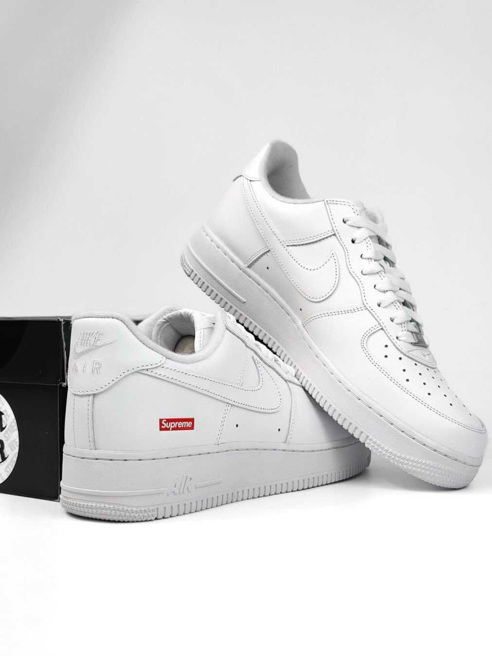 Buty trampki męskie NikeAirForceXsupremeCU9225Biały r.45