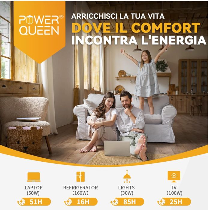 Аккум Power Queen 200 Ач, 2560Вт.ч LiFePO4 12В,электромоторы,электрост