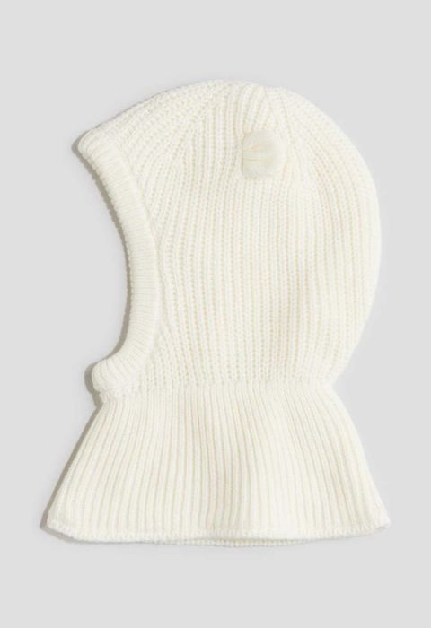 В язані шапки -шоломи  на флісі від h&m від 6 міс до 4 років