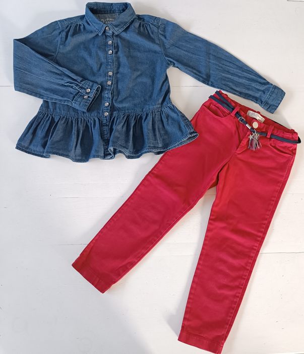 Extra rzeczy dla dziewczynki r.110/116cm ZARA, H&M