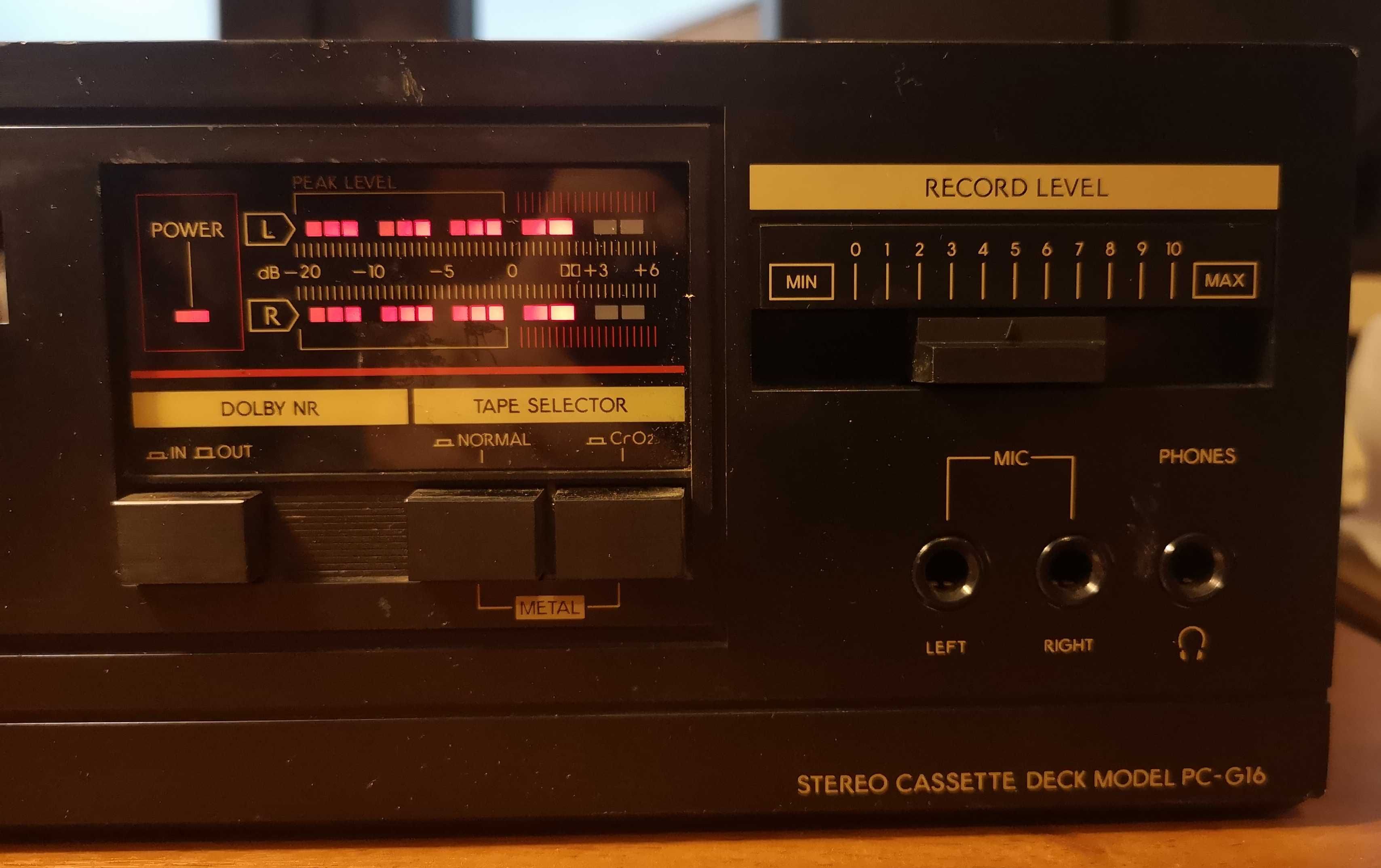 Uszkodzony deck Toshiba PC-G16