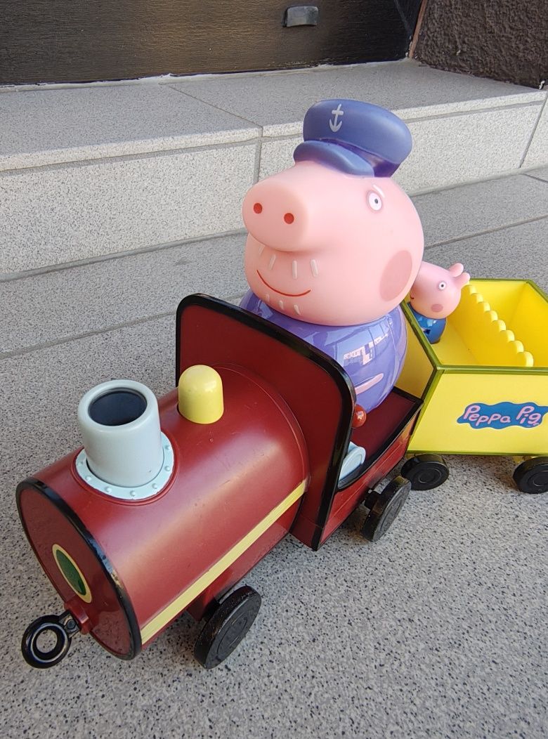 Świnka Peppa ciuchcia pociąg