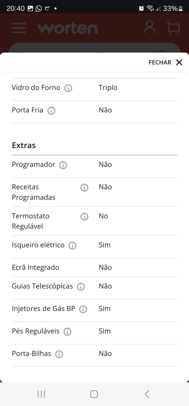 Fogão La Germania