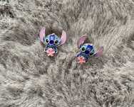 Wkretki kolczyki z motywem Stitch
