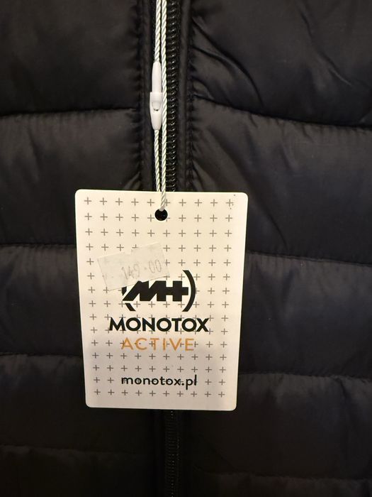 Kamizelka, bezrękawnik męski NOWY z metką  Monotox r. L+ czarny
