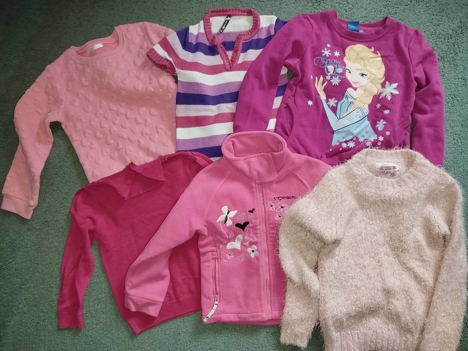 Paka ubrań dla dziewczynki 122