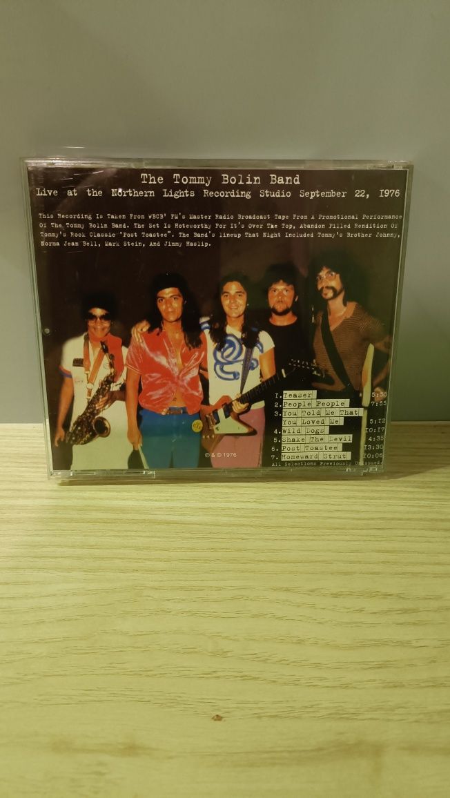 The Tommy bolin band - live september 22,1976 CD