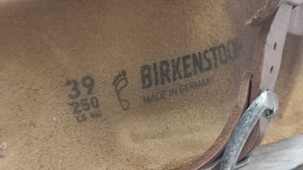 В'єтнамки шльопки Birkenstock 39 25 см Germany ортопедичні оригінал