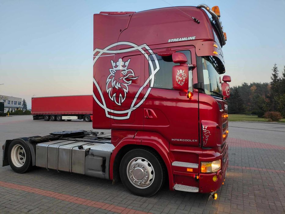 Scania  mega 124 420  tarczka