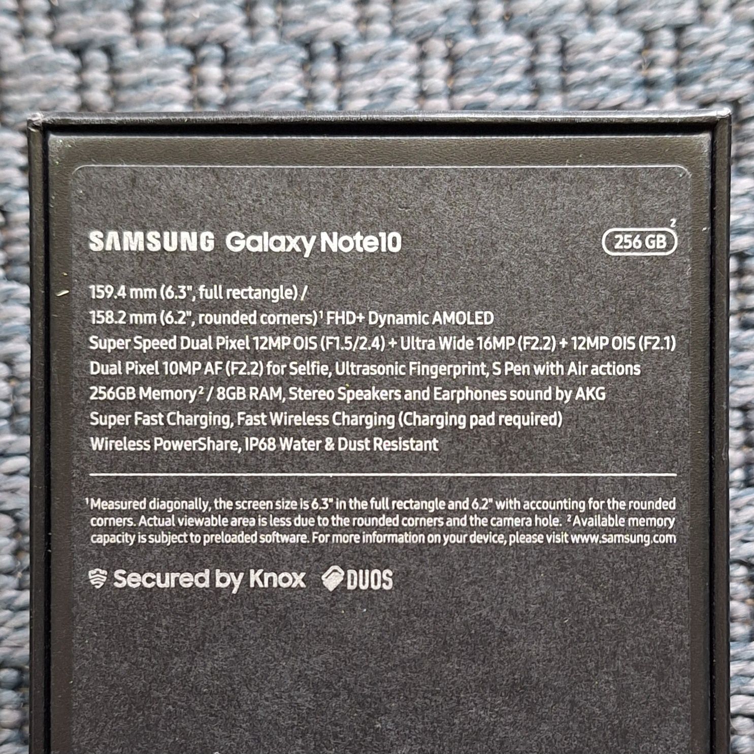 Stan idealny Samsung Galaxy Note 10 256GB