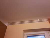 Karnisz z ozdobnym zakończeniem 350cm