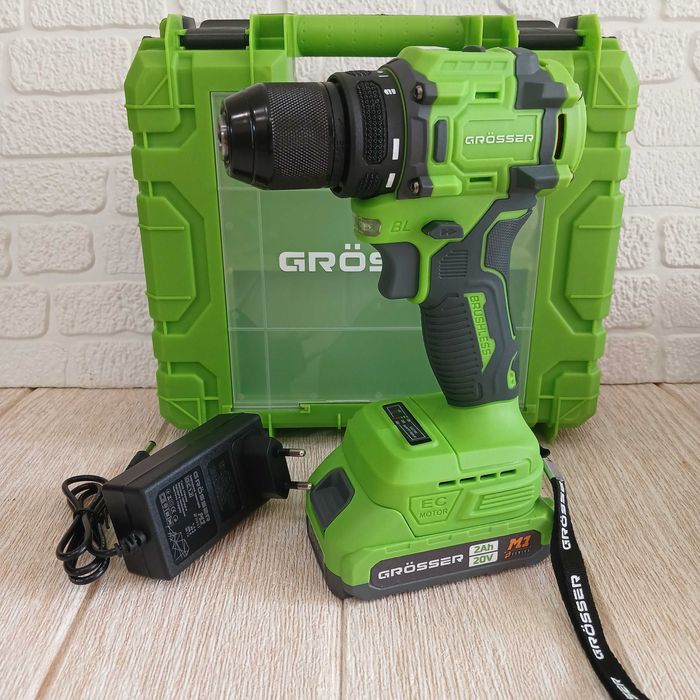 Шуруповерт акумуляторний Grosser GCD 521