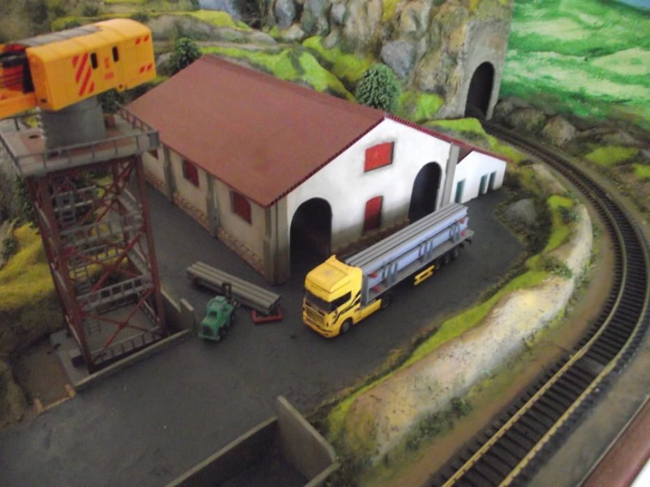 Maquete comboios HO
