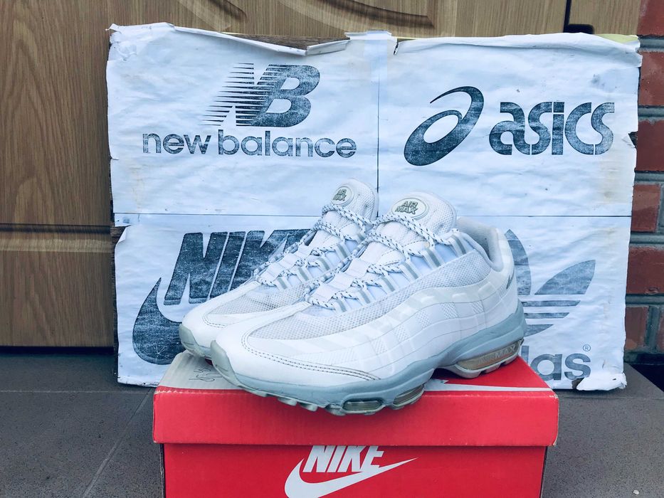 Кроссовки Nike Air Max 95 Ultra tn + для тренировок кожаные