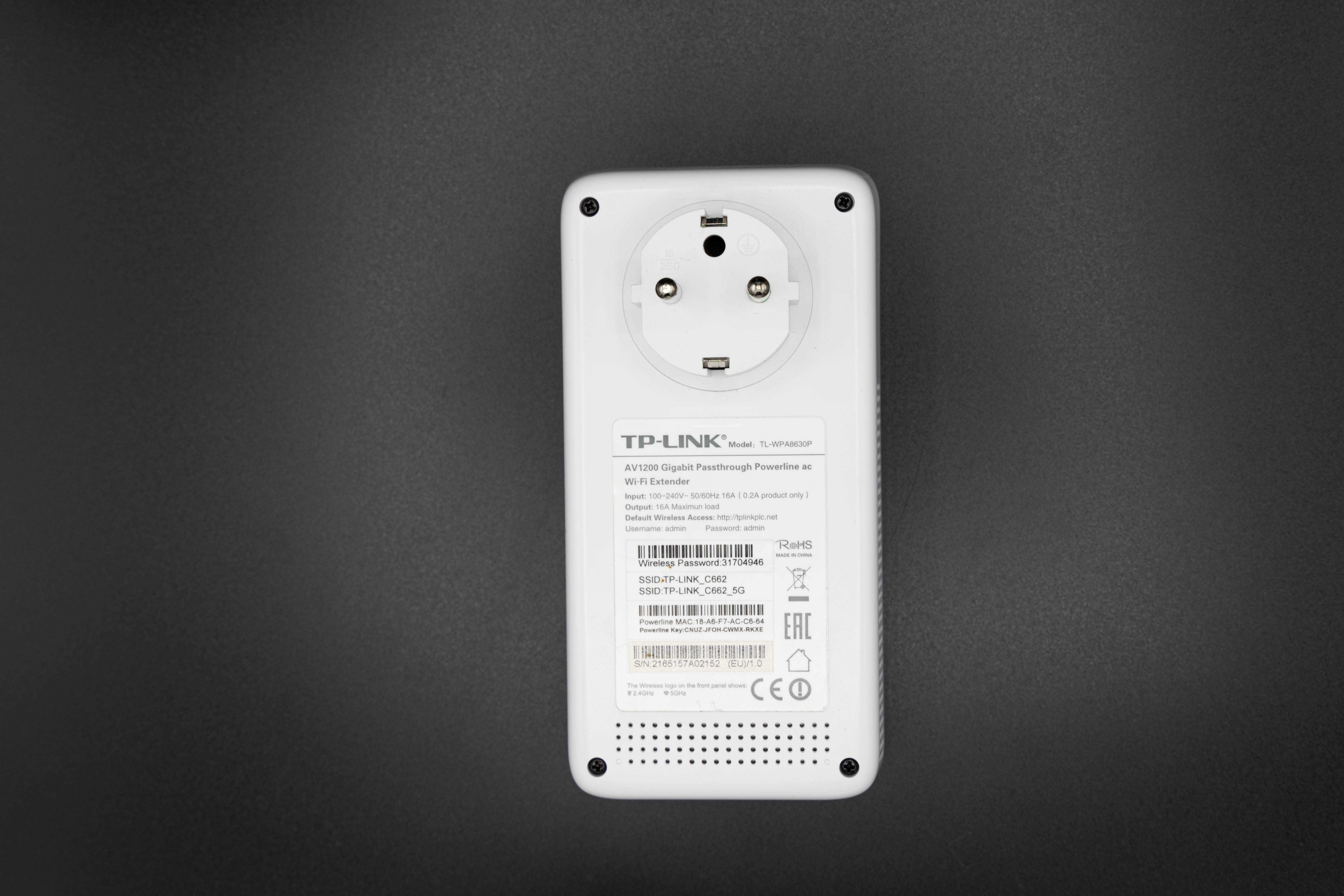 Powerline TP-LINK 1200mbps (WIFI Extender)