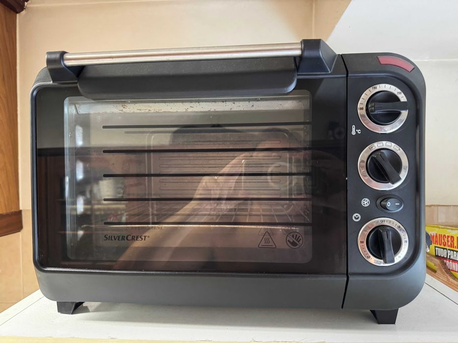 SilverCrest - mini forno elétrico e grelhador