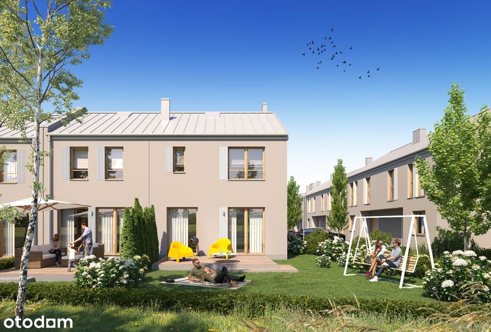 3-pokojowy dom 72m2 + ogródek Bez Pośredników