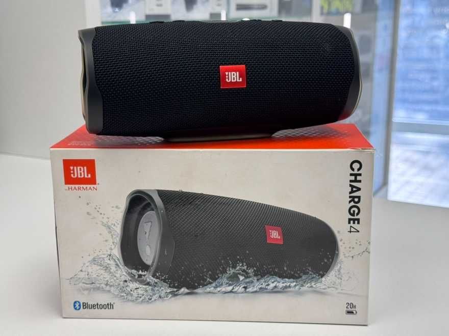 JBL CHARGE 4 BLACK + Pudełko GWAR. FASON Rzgowska 12