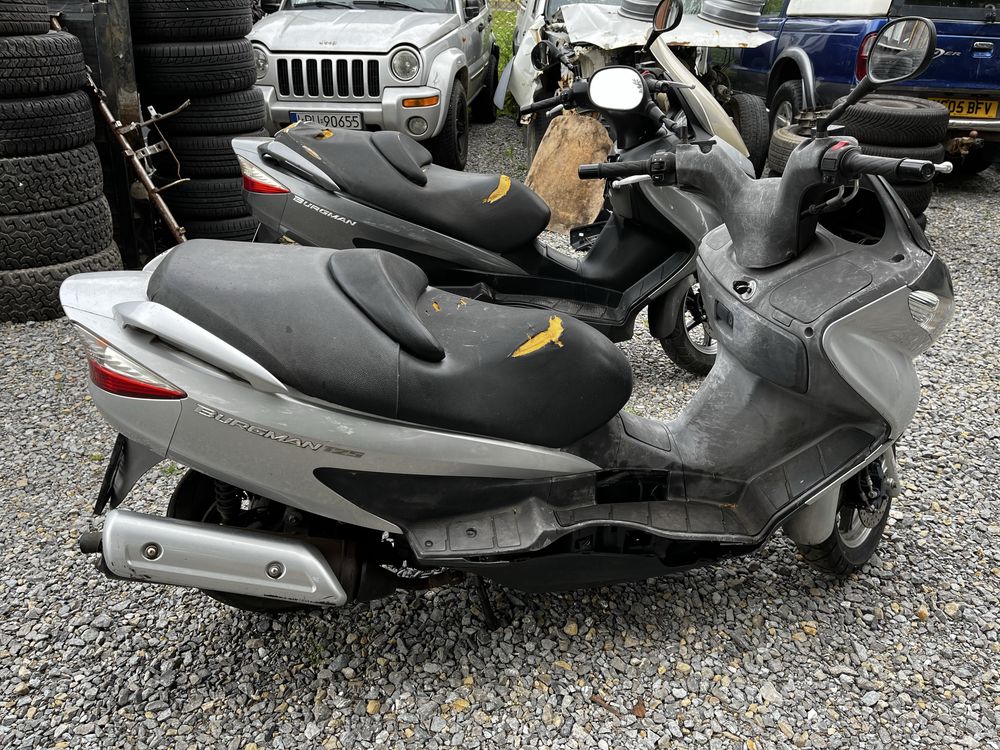 Silnik 125cc suzuki burgman K7 2008r, inne części