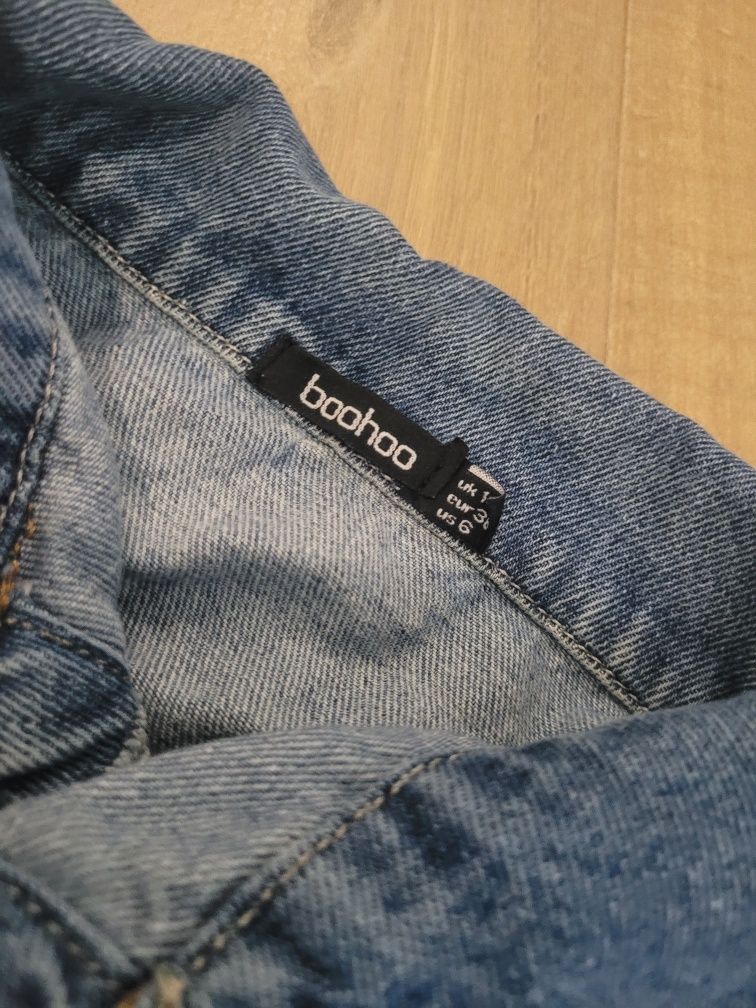 Krótka kurtka jeansowa Boohoo r. 38 / M