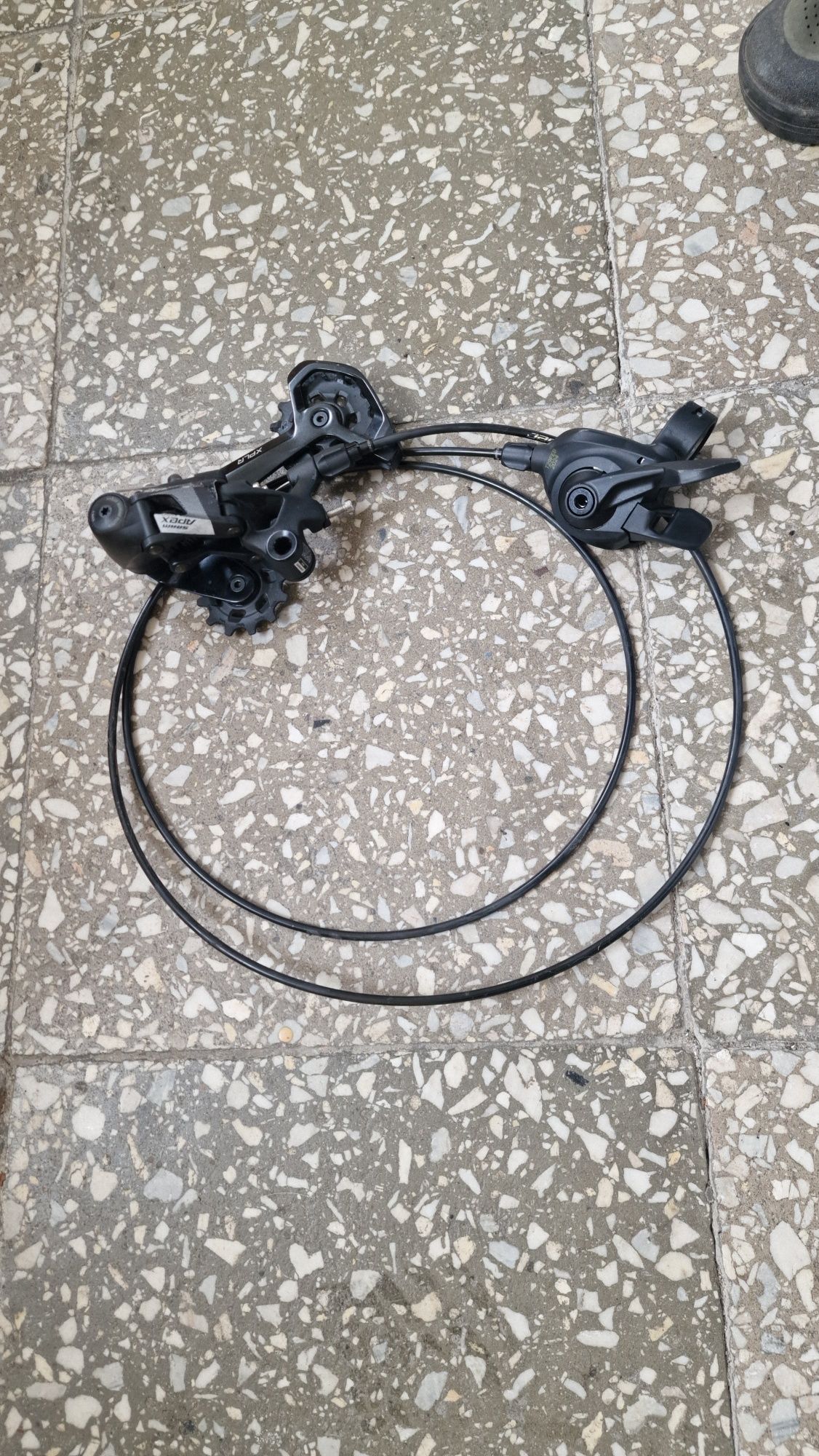 Przerzutka tylna SRAM APEX XPLR 12rz + manetka