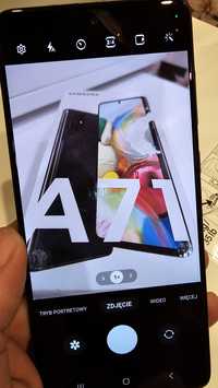 Telefon smartfon Samsung A71 snapdragon, 6/128GB stan dobry, polecam.!