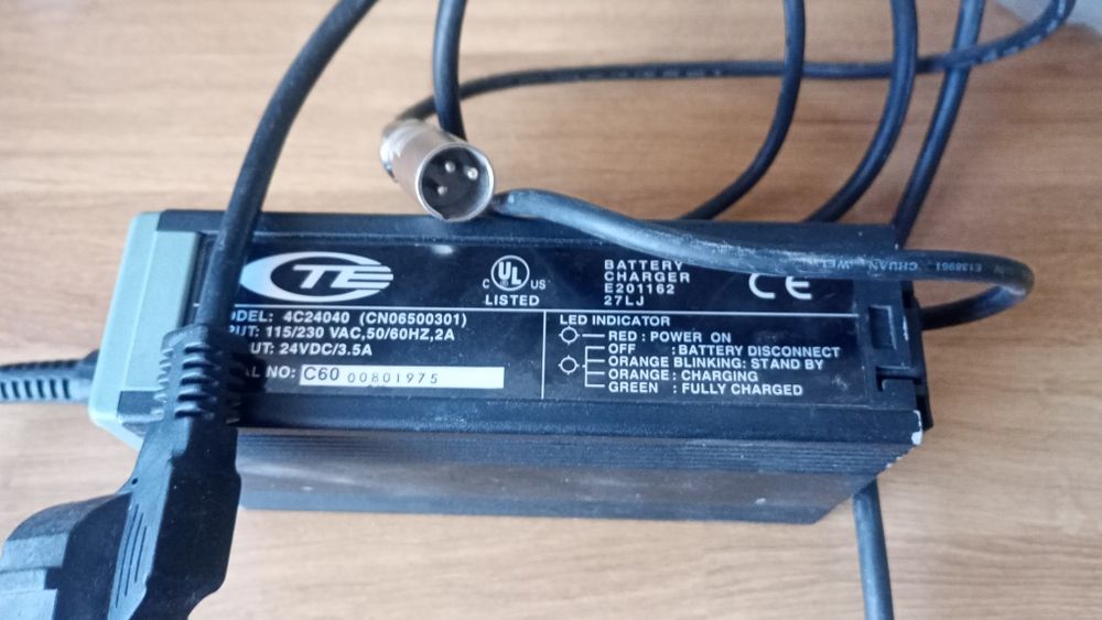Ładowarka do roweru elektrycznego 24 v