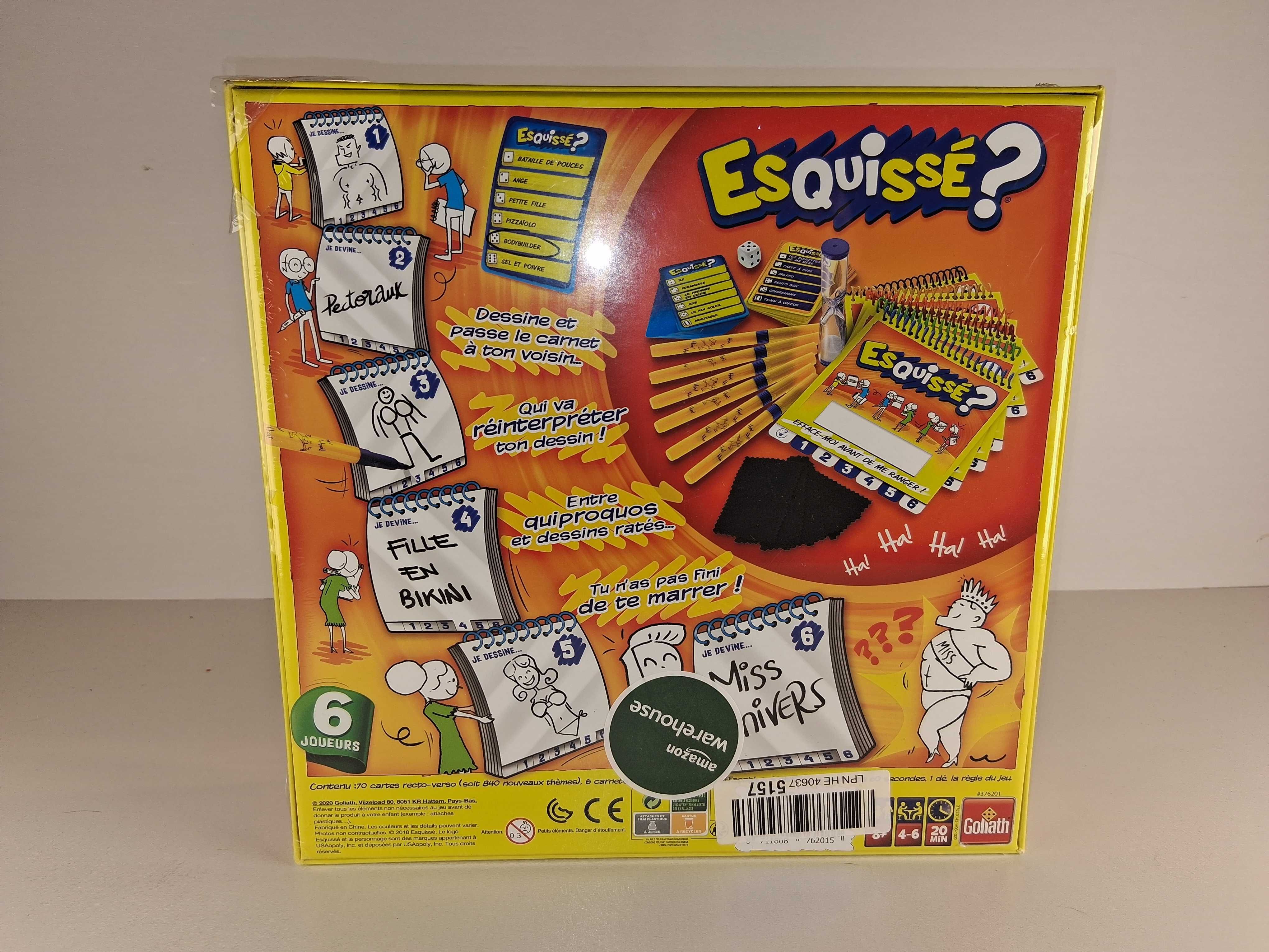 B015 Esquissé Edukacyjna Gra do Nauki Języka Francuskiego - Zgadywanie