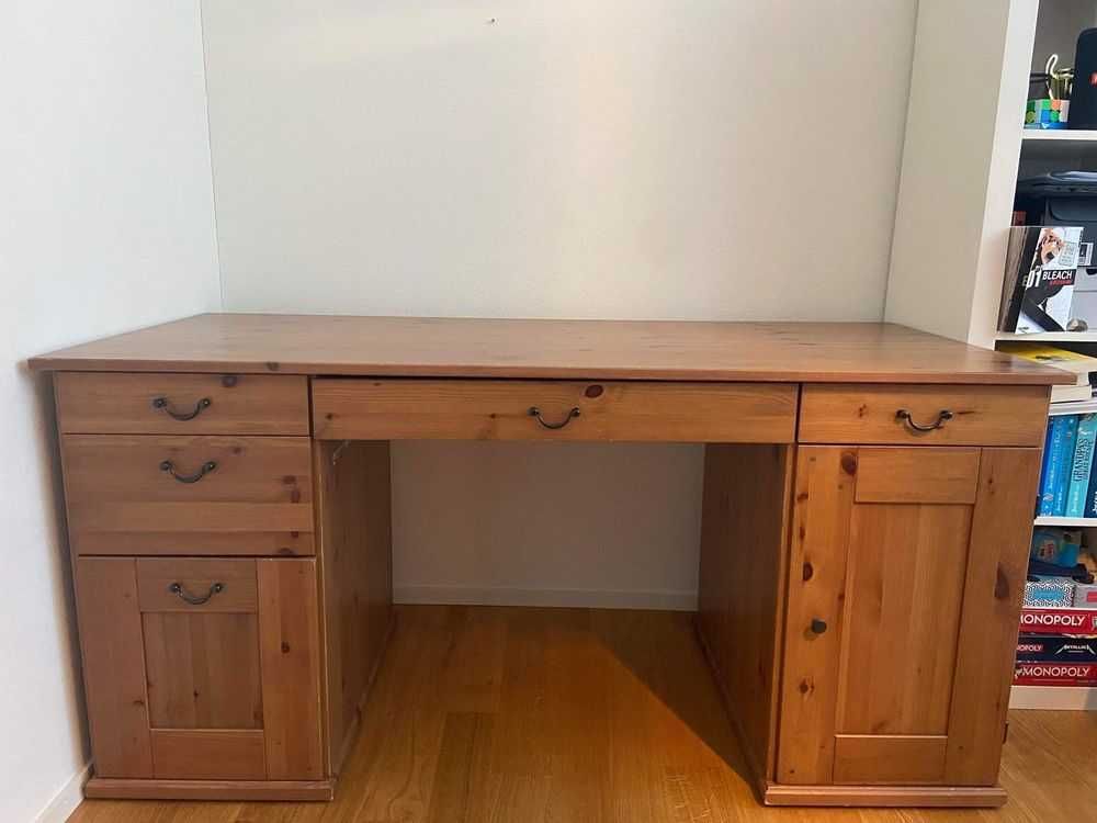 Do pokoju dziecka biurko IKEA-Leksvik-BRW-szafa- Besta-Stuva