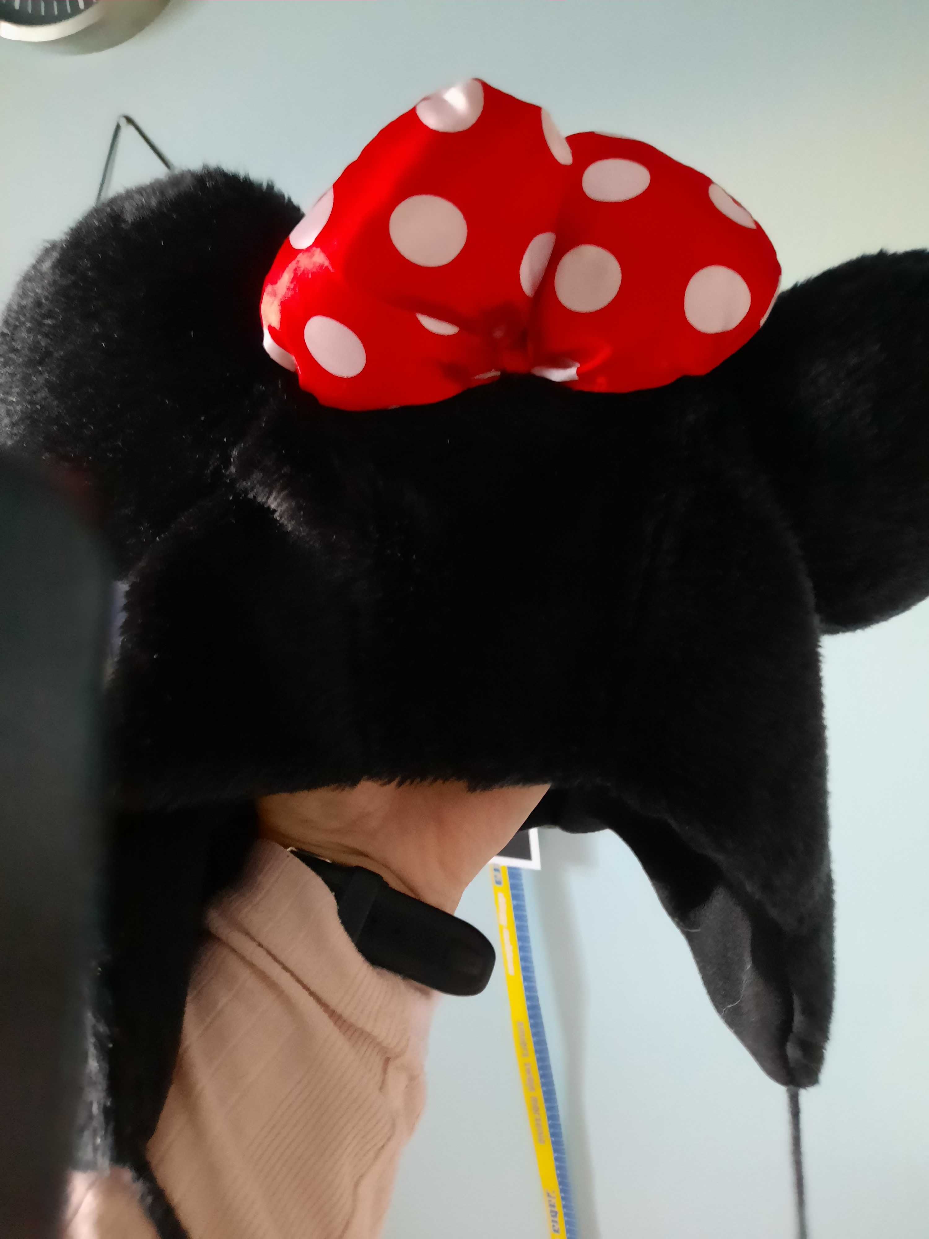 Oryginalna czapka z Disneyland,futerkowa