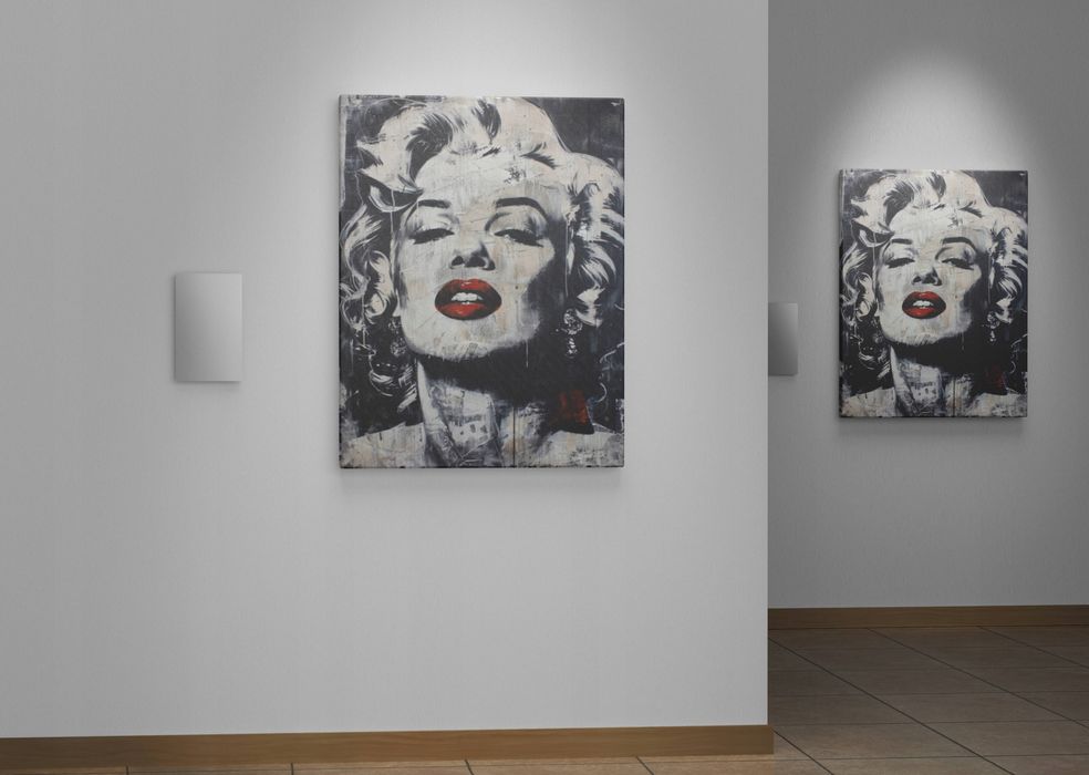 Obraz na płótnie Marilyn Monroe 45x60 cm - Pop-Art Dekoracja Wnętrz