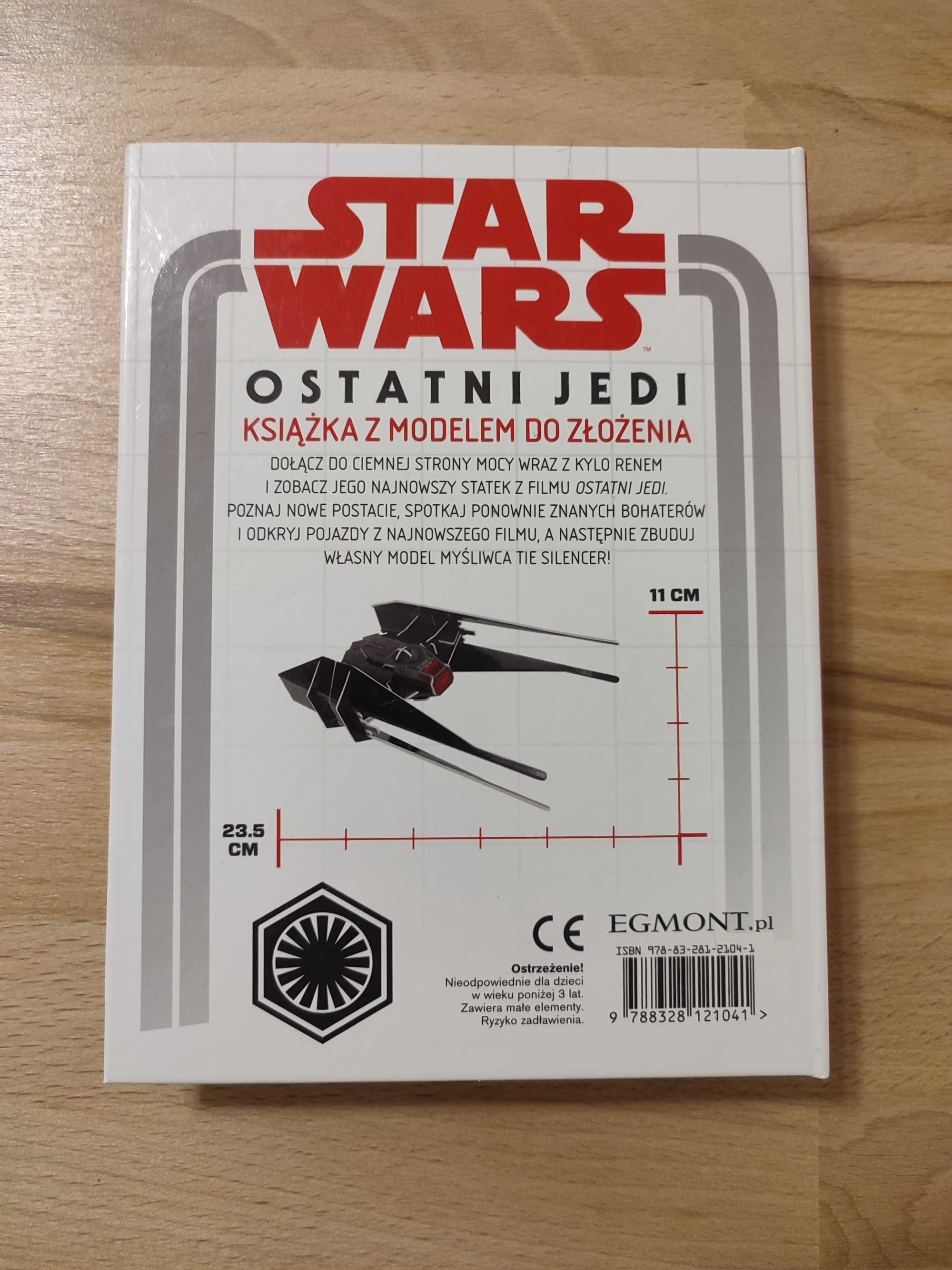 Star Wars Ostatni Jedi - książka z modelem do złożenia