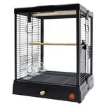 Клітка для малих та середніх папуг 40x40x51 см