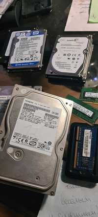Жесткий диск HDD SSD 120 250 320 500 gb 1 TB