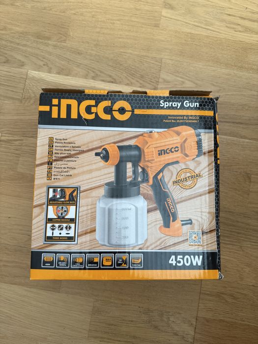 Pistolet natryskowy do malowania 450w