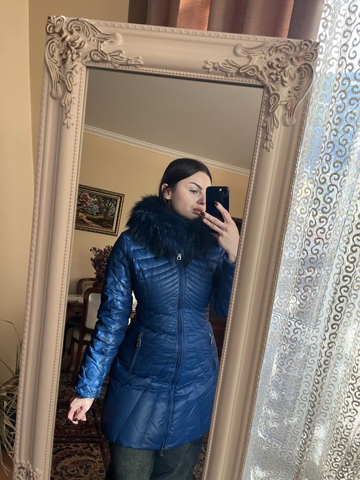 Зимова куртка довга