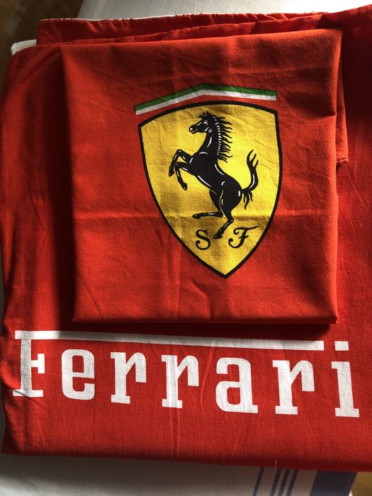 Комплект детского постельного белья « Ferrari» 95х132 см, cotton