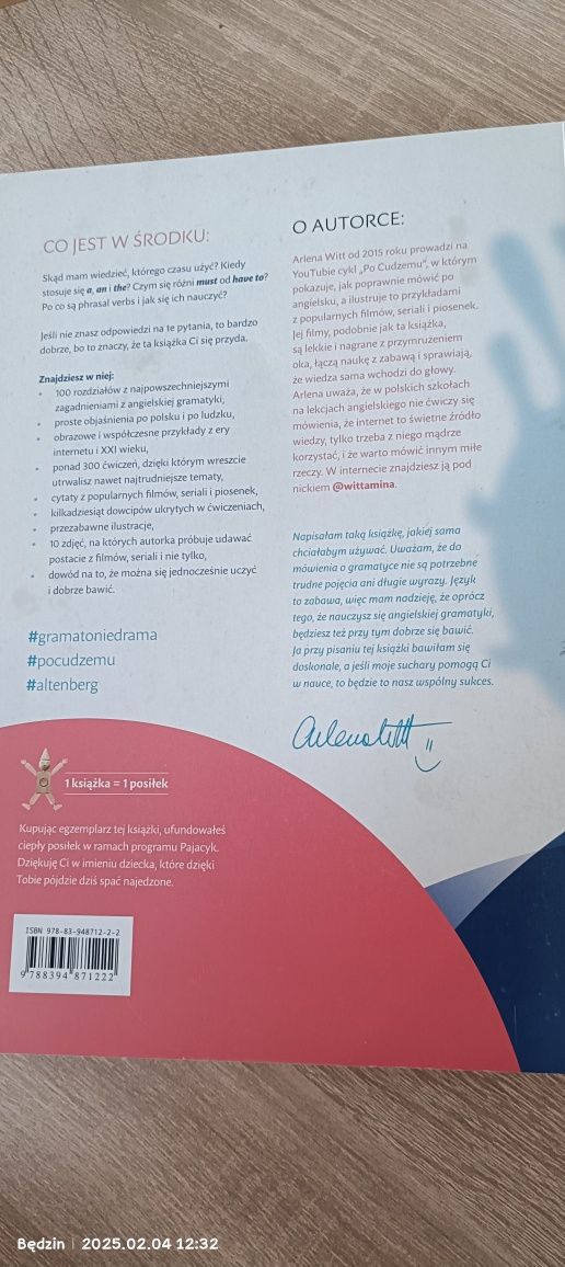 Książka Grama to nie Drama
