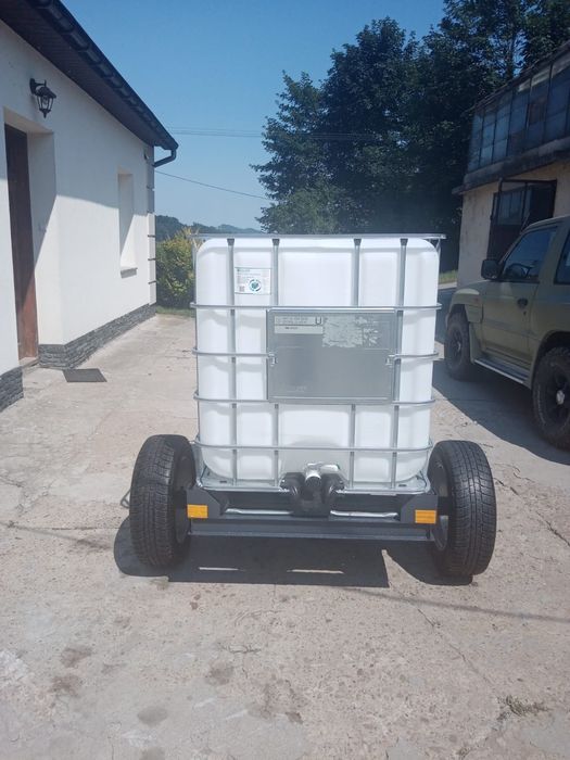 Wózek przyczepka pod mauser mauzer zbiornik beczka na wodę