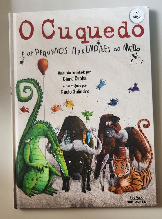 Livro Cuquedo e os pequenos aprendizes do medo