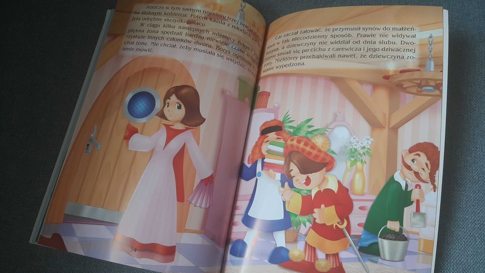 Baśnie rosyjskie Dzikie łabędzie Córka puszczy il. Artur Rajch