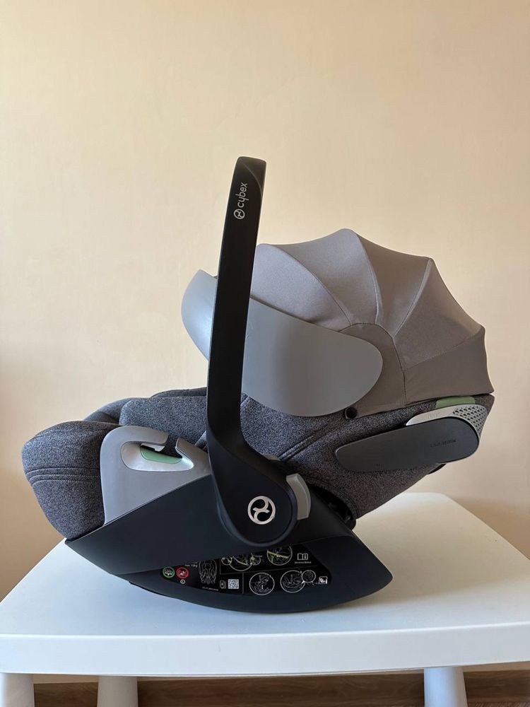 Cybex Cloud T Plus Mirage Grey Сайбекс автолюлька